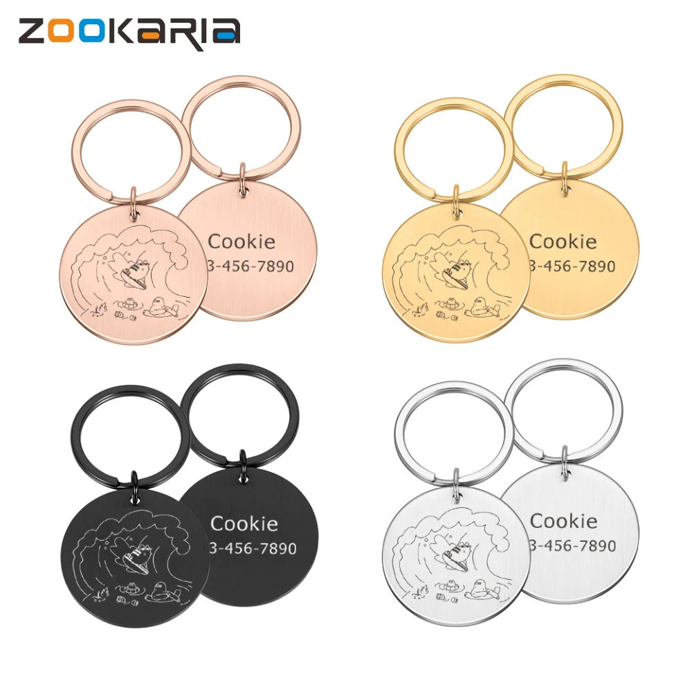 Free Engraved Pet Dog ID Tag Personalized Cat Puppy ID Tag Pet Dog Collar Accessories Custom Dogs Anti-lost Name Tags Pendant
Free Engraved Pet Dog ID Tag Personalized Cat Puppy ID Tag Pet Dog Collar Accessories Custom Dogs Anti-lost Name Tags Pendant