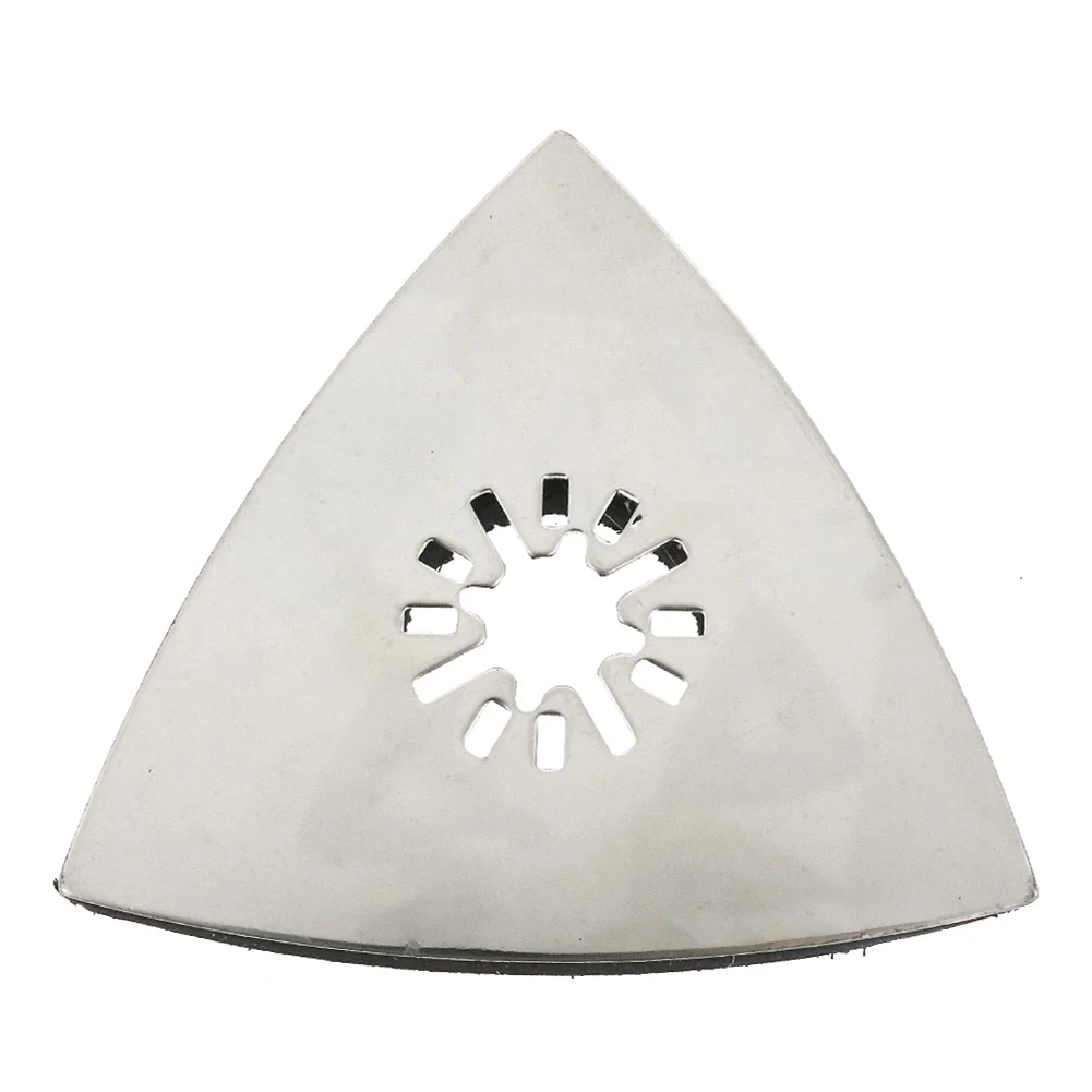1pc Triangular Sanding Pad Stainless Steel Polishing Disc Oscillating Tool For Detail Sanding In Small Areas And Corners 80x80mm
1pc Triangular Sanding Pad Stainless Steel Polishing Disc Oscillating Tool For Detail Sanding In Small Areas And Corners 80x80mm