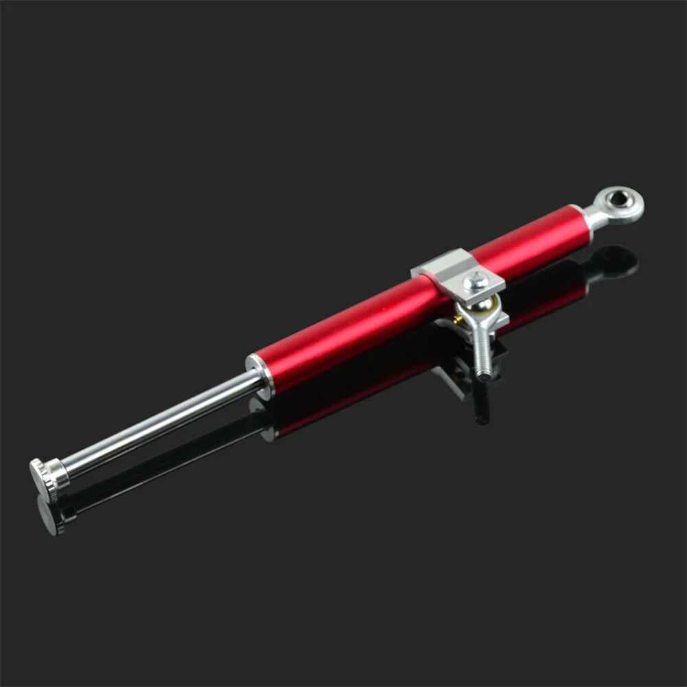 Stabilizer Steering Damper Motorcycle 1Pcs 330mm Accessories Adjustable Aluminum Black Linear Durable New Parts
Stabilizer Steering Damper Motorcycle 1Pcs 330mm Accessories Adjustable Aluminum Black Linear Durable New Parts