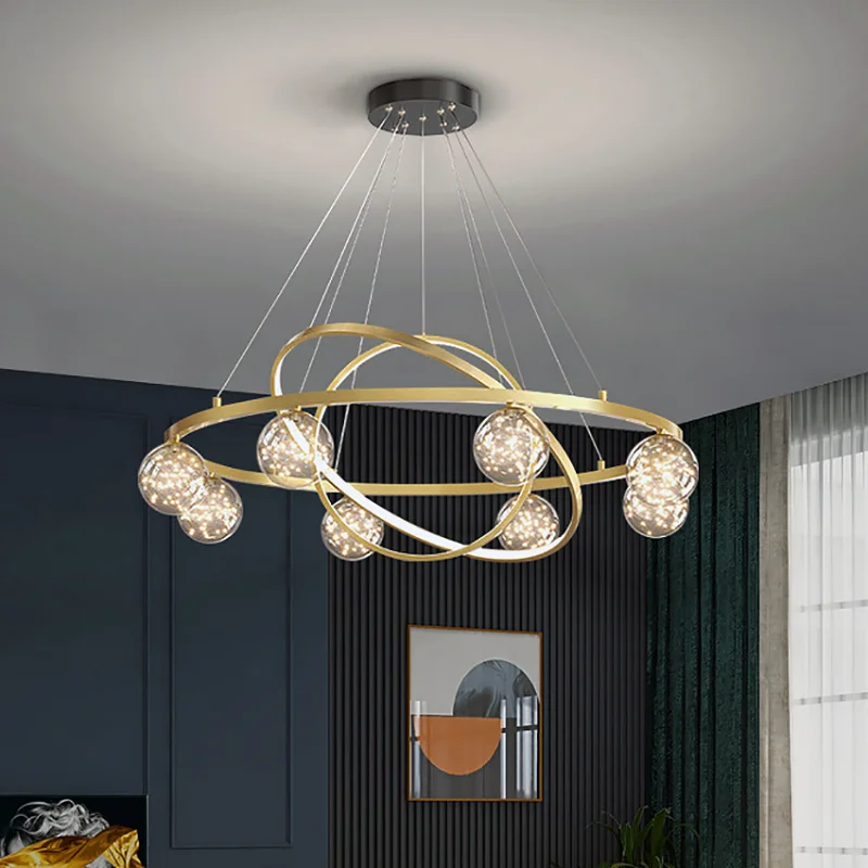 Led Art Chandelier Pendant Lamp Light Room Decor Christmas Decoration Nordic Living Creative Hang Modern Round Ring Fixture
Led Art Chandelier Pendant Lamp Light Room Decor Christmas Decoration Nordic Living Creative Hang Modern Round Ring Fixture