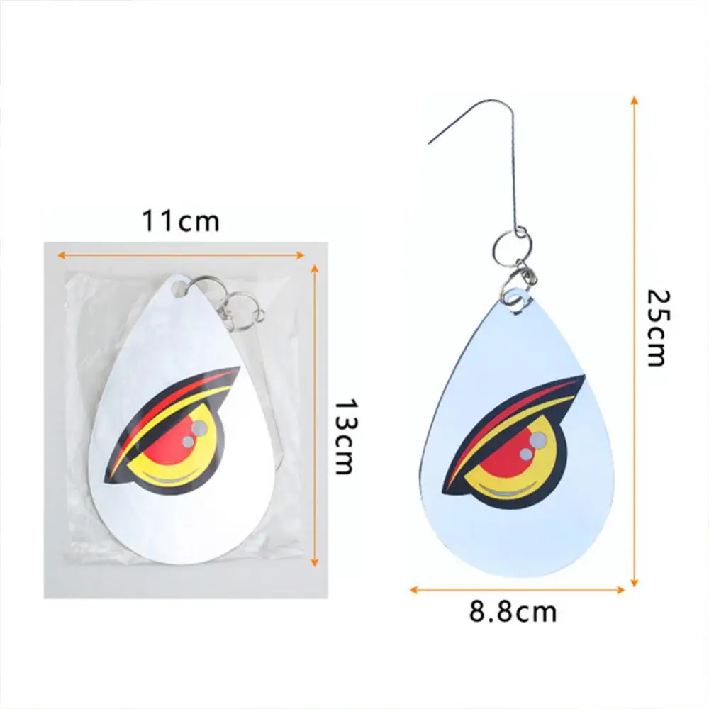 Bird Repelling Eye Reflector Pest Control Device Anti Bird Reflective Plate Bird Scare Disc Hanging Garden Supplies Small
Bird Repelling Eye Reflector Pest Control Device Anti Bird Reflective Plate Bird Scare Disc Hanging Garden Supplies Small
