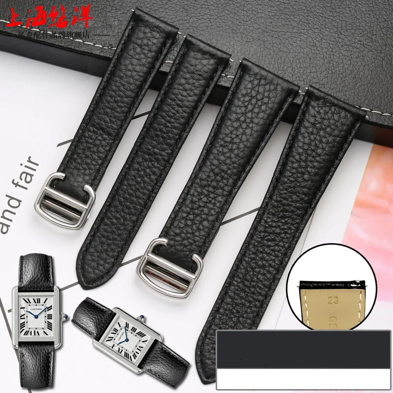 Watch Band For Cartier TANk SOLO Men Lady Deployant Clasp Strap Watchs Accessories Genuine Leather soft wristband Bracelet Belt
Watch Band For Cartier TANk SOLO Men Lady Deployant Clasp Strap Watchs Accessories Genuine Leather soft wristband Bracelet Belt