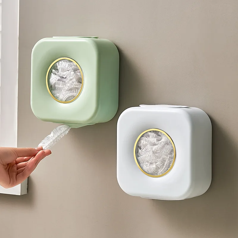 Wall Mounted Clingfilm Cover OrganiserKitchen No-Punch Extraction Storage BoxBathroom Shower Cap OrganiserShoe Cover Box
Wall Mounted Clingfilm Cover OrganiserKitchen No-Punch Extraction Storage BoxBathroom Shower Cap OrganiserShoe Cover Box