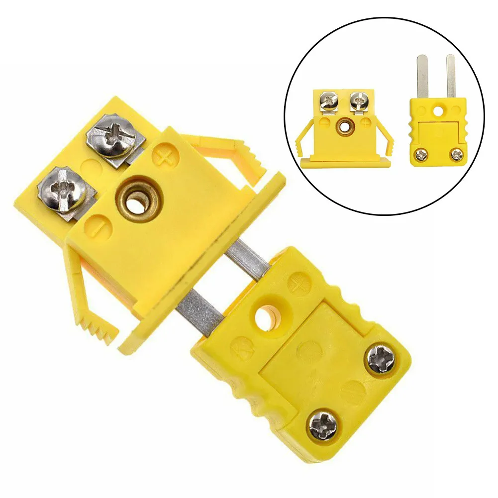 1 Set K Type Thermocouple Miniature Socket Alloy Mini Panel Mount Plug Connector Yellow Practical Stock Useful
1 Set K Type Thermocouple Miniature Socket Alloy Mini Panel Mount Plug Connector Yellow Practical Stock Useful