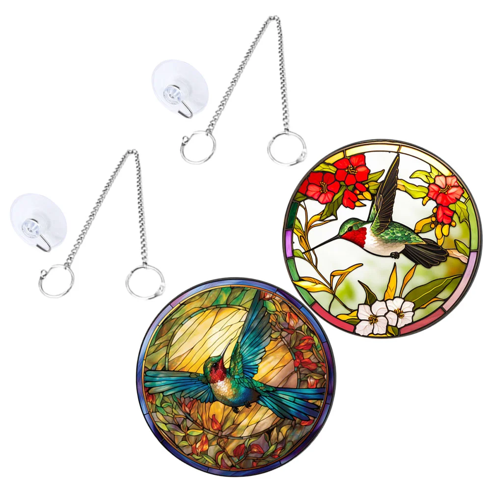1 Set of Acrylic Hummingbird Suncatcher Hummingbird Pendant Festival Window Hanging Decoration
1 Set of Acrylic Hummingbird Suncatcher Hummingbird Pendant Festival Window Hanging Decoration