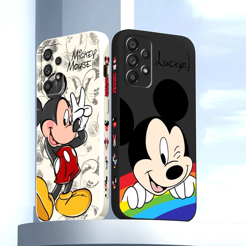 Anime Love Minnie Mickey Art Phone Case For Samsung A73 A53 A54 A34 A14 A13 A03 A03S A72 A52 A32 5G Liquid Left Rope TPU Cover
Anime Love Minnie Mickey Art Phone Case For Samsung A73 A53 A54 A34 A14 A13 A03 A03S A72 A52 A32 5G Liquid Left Rope TPU Cover