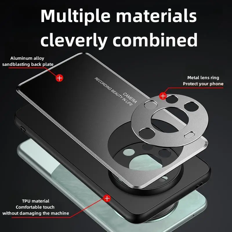 Original Matte Metal Case For Huawei Mate 60 Pro Case P30 40 50 60 Nova 11 10 9 8 7 Pro P60Art Silicone Bumper Shockproof Cover
Original Matte Metal Case For Huawei Mate 60 Pro Case P30 40 50 60 Nova 11 10 9 8 7 Pro P60Art Silicone Bumper Shockproof Cover