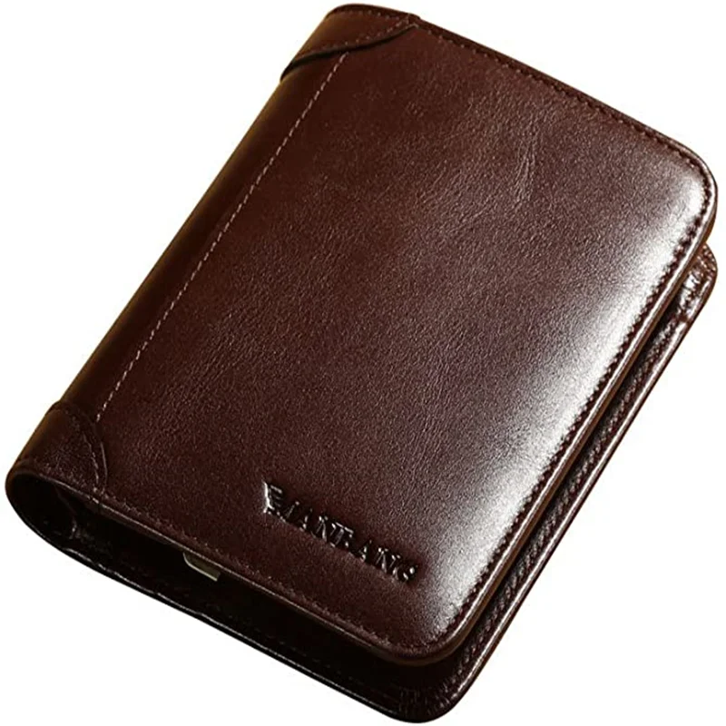 New Fashion Brand Men's Women's Wallets RFID Genuine Leather Trifold Wallets For Men With ID Window And Credit Card Holder
New Fashion Brand Men's Women's Wallets RFID Genuine Leather Trifold Wallets For Men With ID Window And Credit Card Holder