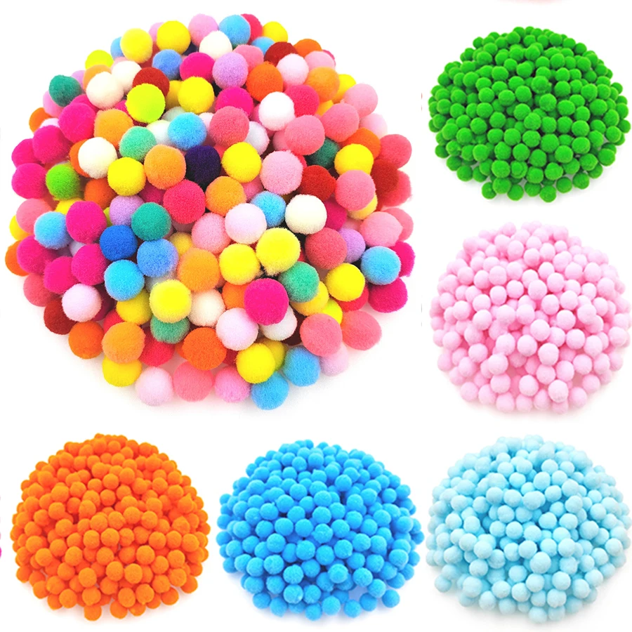 10/15mm Multicolor Fluffy Soft Pompom Handmade Material Plush Ball Pompones DIY Sewing Craft Kids Toy Wedding Decor Jewelry
10/15mm Multicolor Fluffy Soft Pompom Handmade Material Plush Ball Pompones DIY Sewing Craft Kids Toy Wedding Decor Jewelry