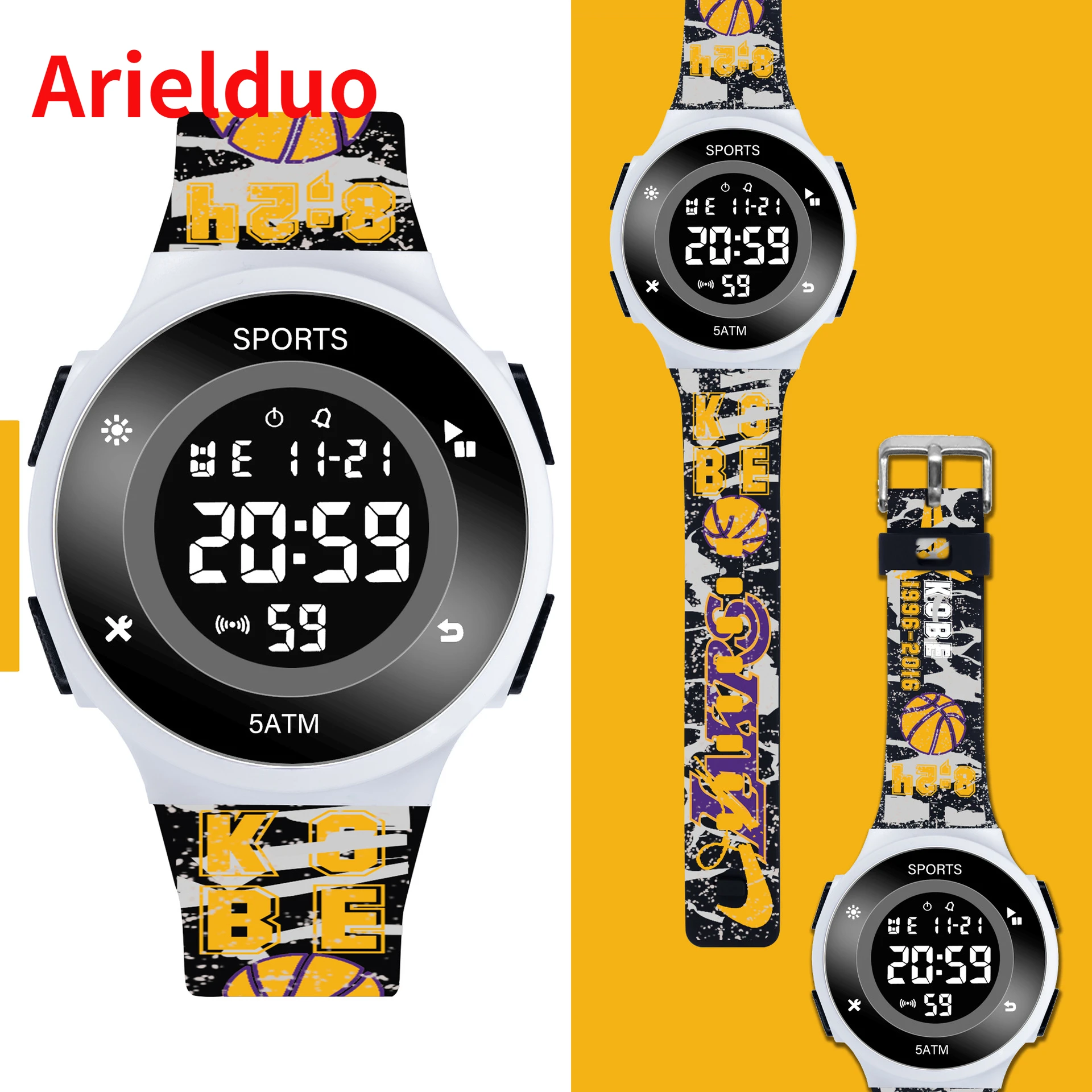 New fashion electronic watch Men and women junior high school students waterproof multi-function sports youth simple watch
New fashion electronic watch Men and women junior high school students waterproof multi-function sports youth simple watch