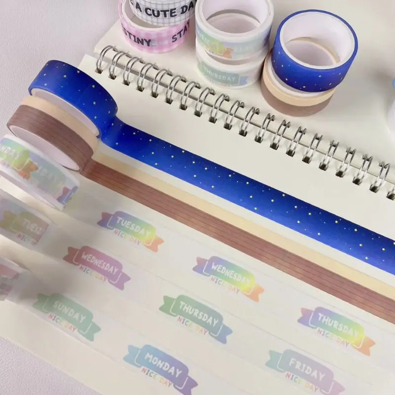 Starry Sky Floor Landscaping And Paper Tape Diy Hand Tent Collage Scene Decoration English Sticker Tape
Starry Sky Floor Landscaping And Paper Tape Diy Hand Tent Collage Scene Decoration English Sticker Tape