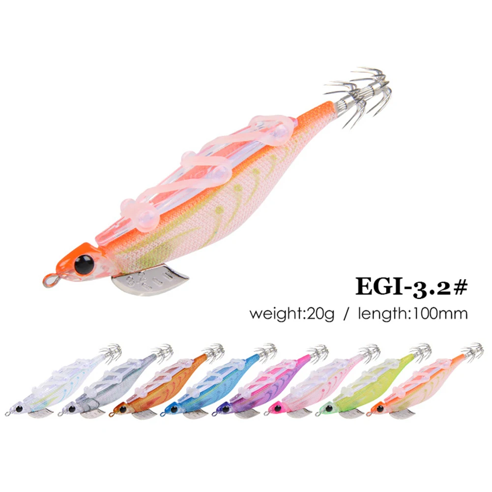 100mm Squid Fixture Cuttlefish Wood Shrimp Sea Fishing Bait Bionic Bait Luminous 20g Fake Bait/bionic Bait For Sea Fishing Pesca
100mm Squid Fixture Cuttlefish Wood Shrimp Sea Fishing Bait Bionic Bait Luminous 20g Fake Bait/bionic Bait For Sea Fishing Pesca