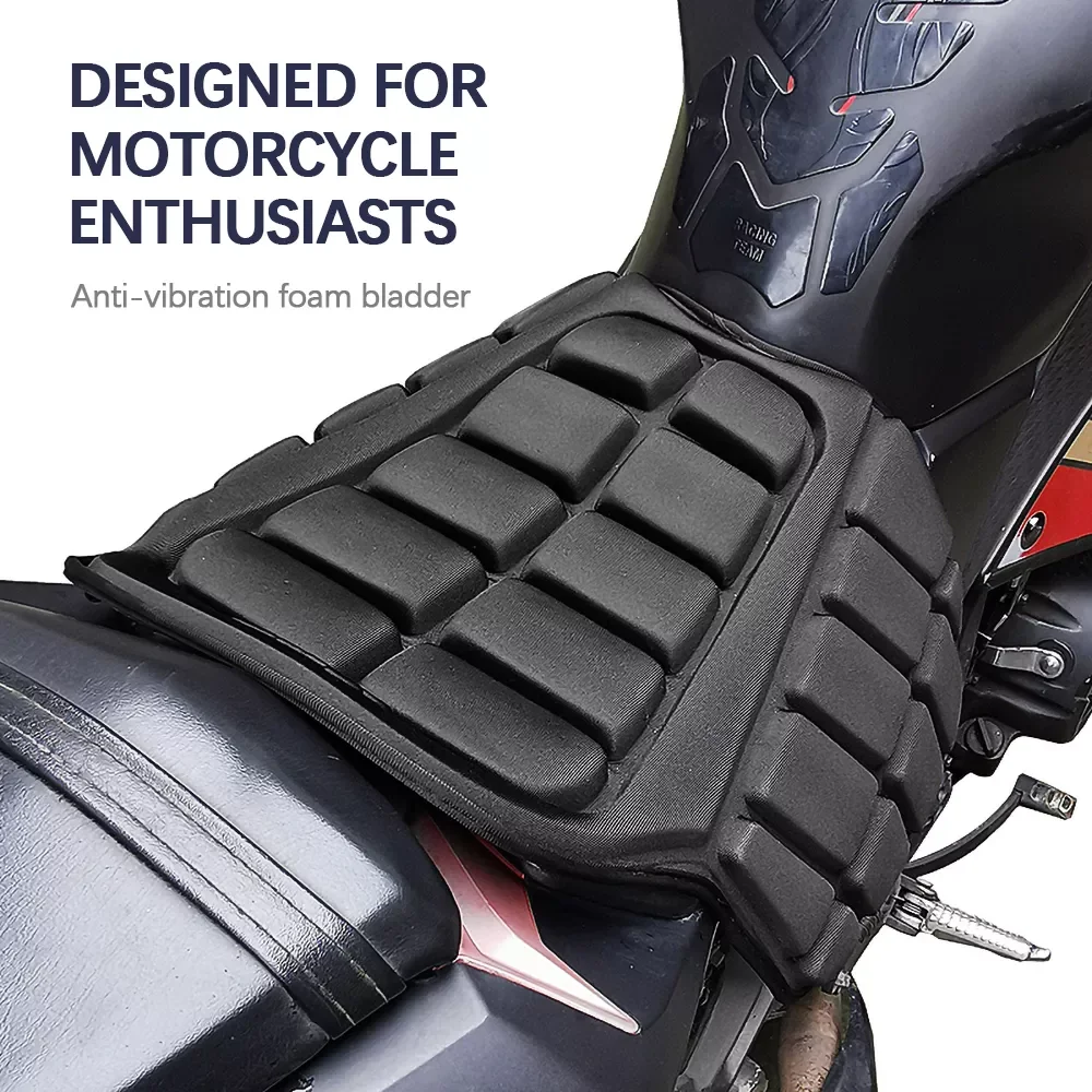 Motorcycle Seat Cover Air Pad Sunscreen Heat Insulation Seat Cushion 3D Mesh Seat Cover Inflatable Decompression Air Cushion
Motorcycle Seat Cover Air Pad Sunscreen Heat Insulation Seat Cushion 3D Mesh Seat Cover Inflatable Decompression Air Cushion