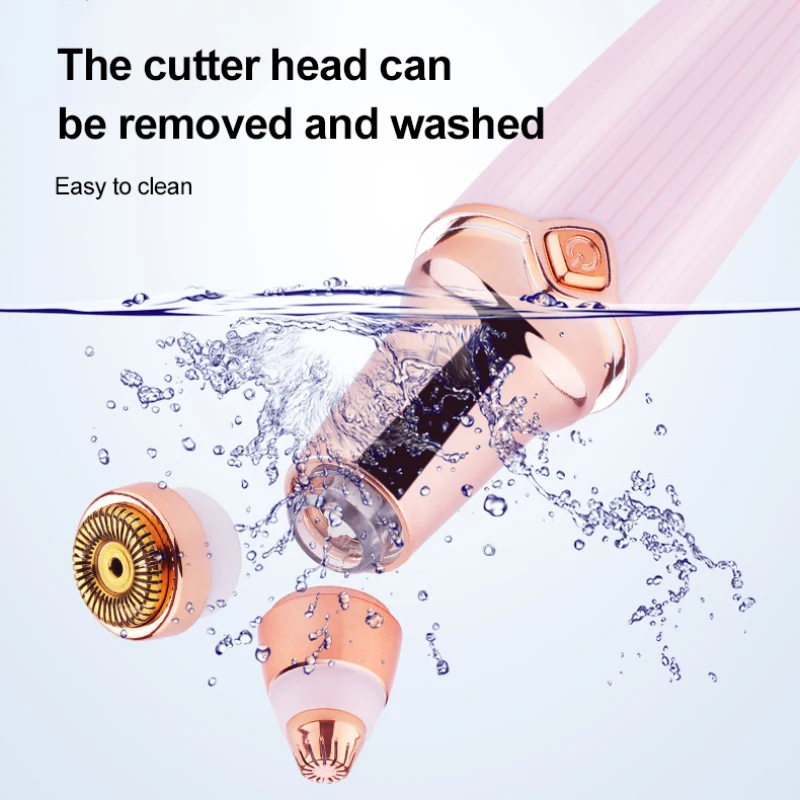 1SET Hair Removal Instrument USB Rechargeable Shaver 2 In 1 Eyebrow Trimmer Ladies Eyebrow Trimmer Shaving Mini Epilator
1SET Hair Removal Instrument USB Rechargeable Shaver 2 In 1 Eyebrow Trimmer Ladies Eyebrow Trimmer Shaving Mini Epilator