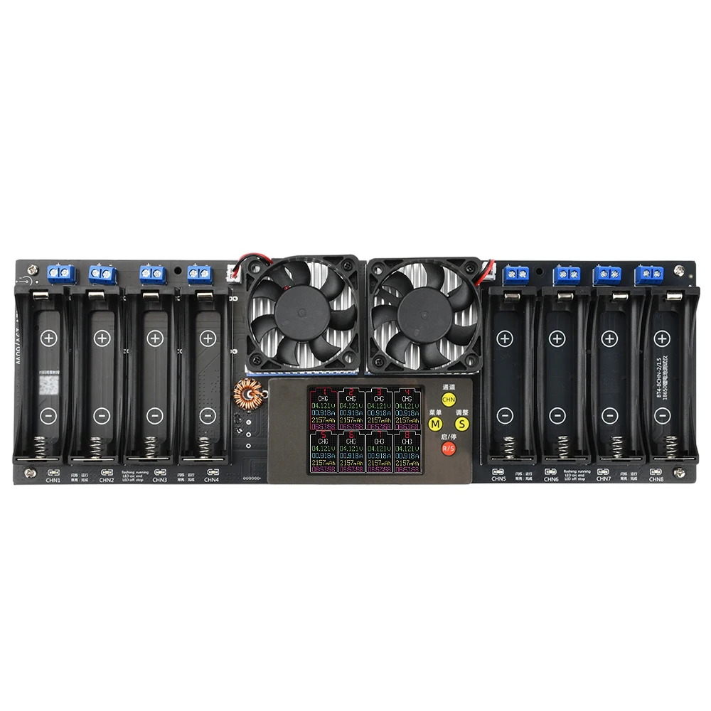 Gaqqee 8-канальный тестер постоянного тока для аккумуляторов 18650
Gaqqee 8-канальный тестер постоянного тока для аккумуляторов 18650