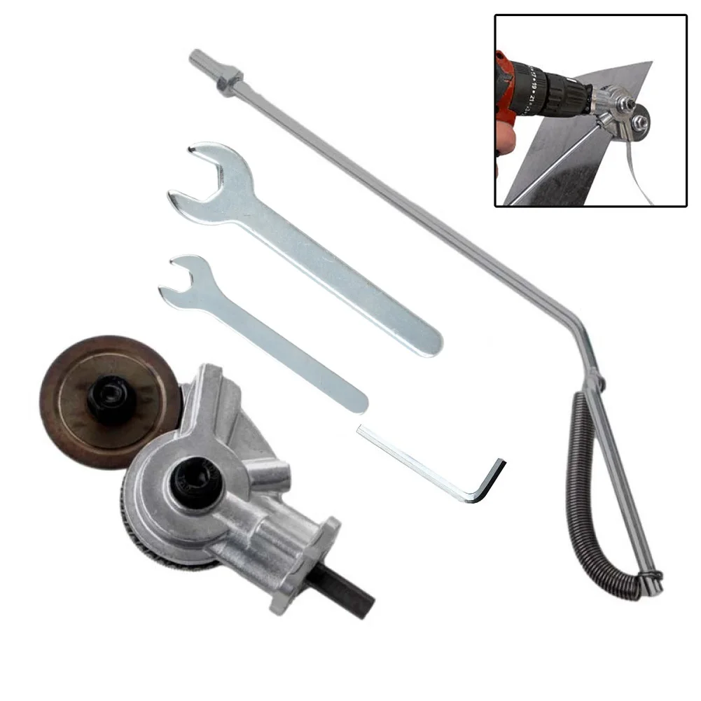 Electric Drill Plate Cutter Attachment Metal Sheet Cutter Sawing Machines Free Cutting Tool Sheet Metal Lithium Drill Power Tool
Electric Drill Plate Cutter Attachment Metal Sheet Cutter Sawing Machines Free Cutting Tool Sheet Metal Lithium Drill Power Tool