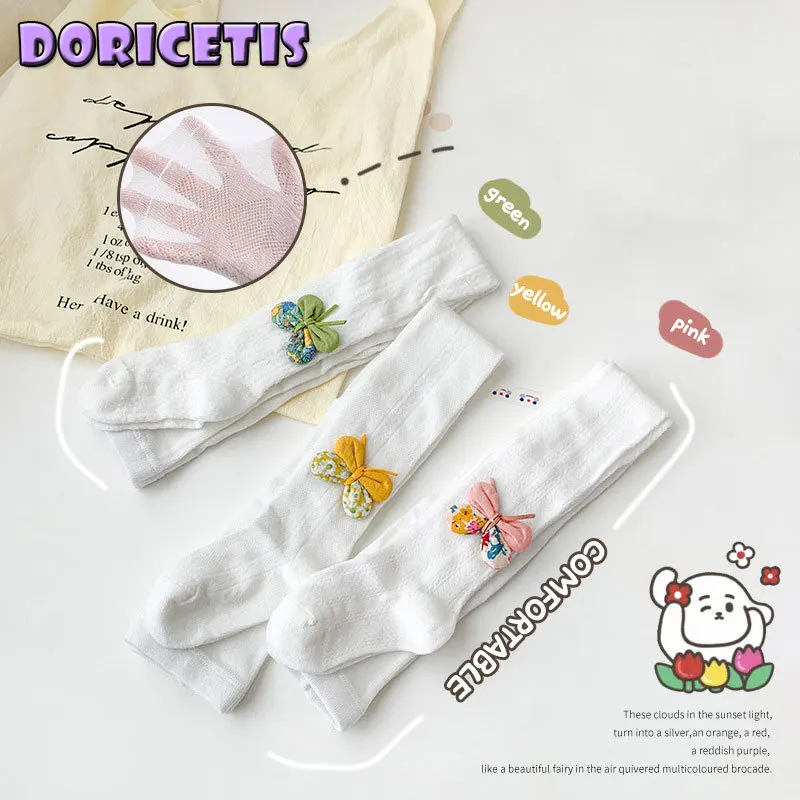 Children Socks Cute Cartoon Butterfly Decoration Solid Color Pantyhose Baby Girl Spring Activity Soft Mesh Breathable Pantyhose
Children Socks Cute Cartoon Butterfly Decoration Solid Color Pantyhose Baby Girl Spring Activity Soft Mesh Breathable Pantyhose