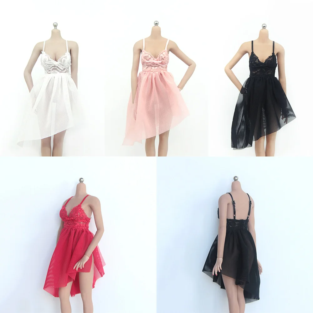 HotPlus hp063 1/6 Scale Sexy Low Cut Suspenders Backless Lace Dress Beveled Lace Underwear Clothes Fit 12'' Action Figure Body
HotPlus hp063 1/6 Scale Sexy Low Cut Suspenders Backless Lace Dress Beveled Lace Underwear Clothes Fit 12'' Action Figure Body
