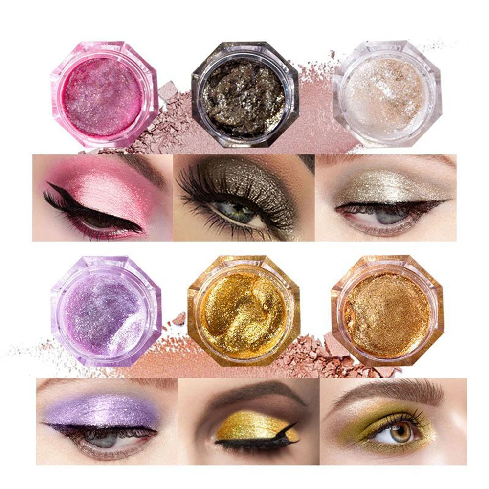 Monochrome Glitter Eyeshadow Shiny Diamond Eye Shadow Palette Highlighter Sequins Shimmer Bright 6 Color Eye Makeup Cosmetics
Monochrome Glitter Eyeshadow Shiny Diamond Eye Shadow Palette Highlighter Sequins Shimmer Bright 6 Color Eye Makeup Cosmetics
