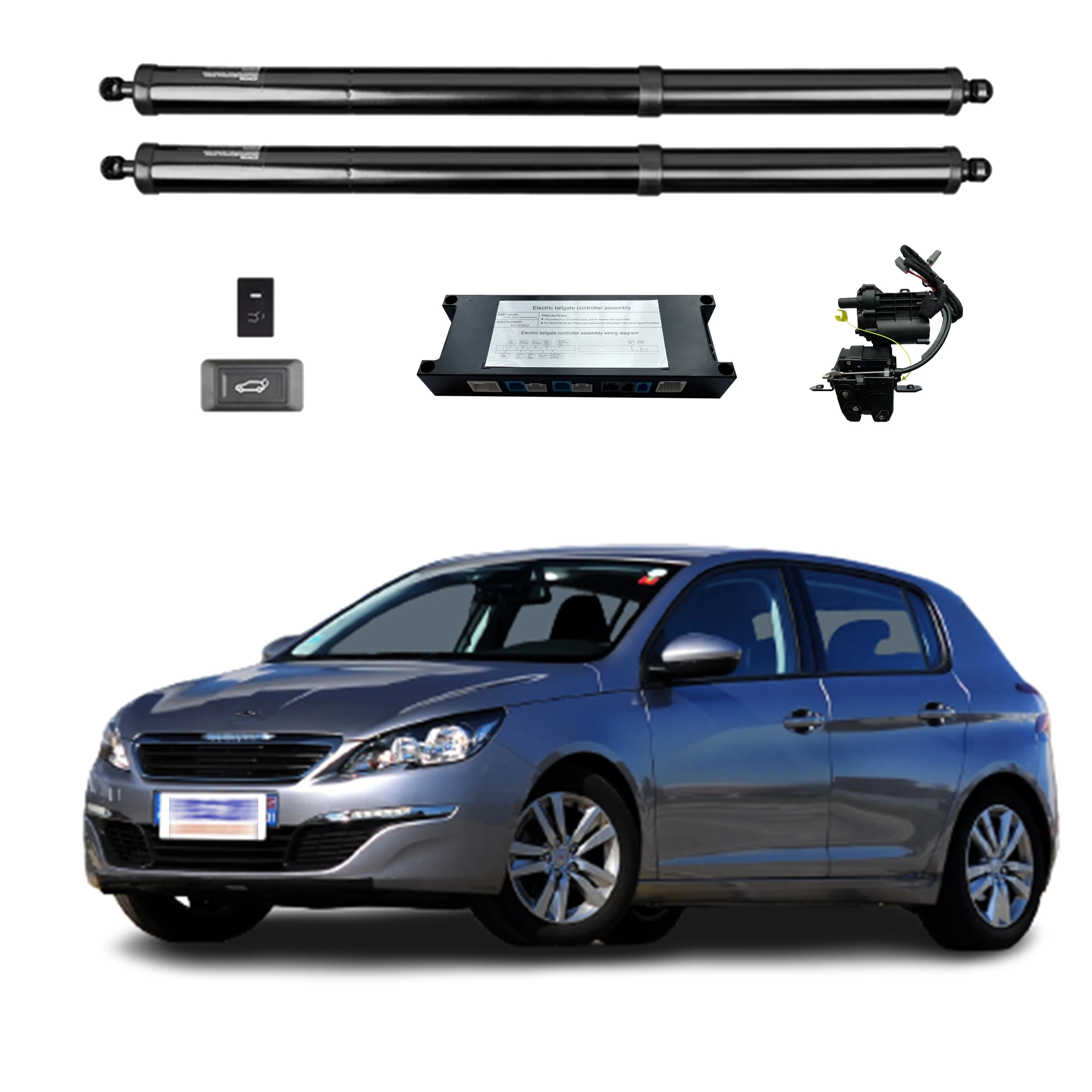 For Peugeot 308 2014-2020(hatchback) Electric Tailgate Power Liftgate Auto Trunk Rear Door Opener With Remote Control Function
For Peugeot 308 2014-2020(hatchback) Electric Tailgate Power Liftgate Auto Trunk Rear Door Opener With Remote Control Function