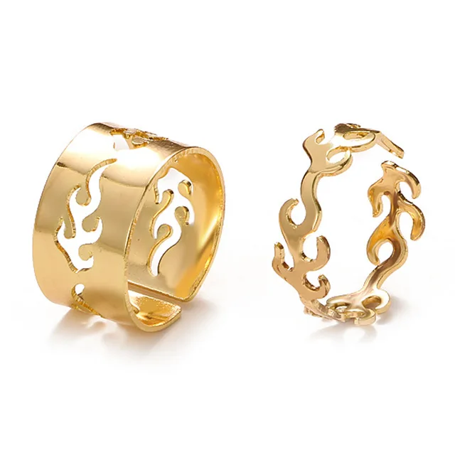 Vintage Simple Animal Butterlfly Star Moon Heart Flame Open Rings for Women Girls Gothic Jewelry Punk Black Couple Ring Set
Vintage Simple Animal Butterlfly Star Moon Heart Flame Open Rings for Women Girls Gothic Jewelry Punk Black Couple Ring Set