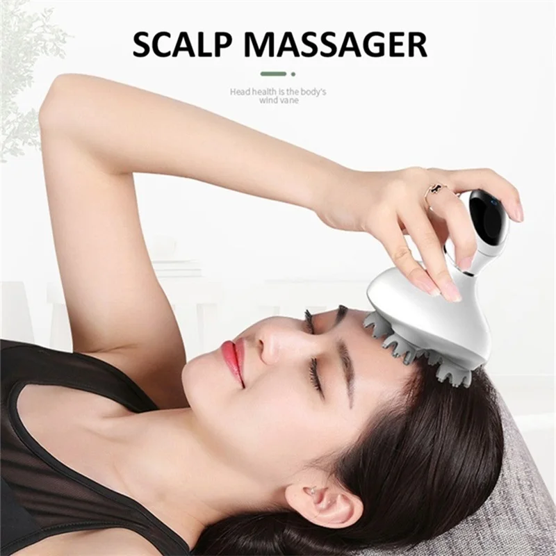 Stress Relief Multifunction Water Proof Relaxation Treatments Scalp Growth Neck Migraine Relaxat Electric Scalp Head Massager
Stress Relief Multifunction Water Proof Relaxation Treatments Scalp Growth Neck Migraine Relaxat Electric Scalp Head Massager