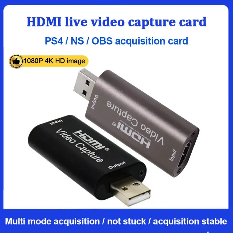 Usb 3.0 Usb2.0 4k Video Capture Card Game Recording Box Camera Recording Dvd Live Broadcast For Game Dvd Camcorder
Usb 3.0 Usb2.0 4k Video Capture Card Game Recording Box Camera Recording Dvd Live Broadcast For Game Dvd Camcorder
