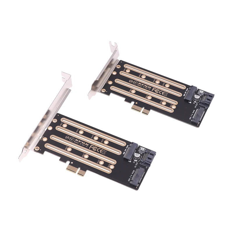 1 шт. NVMe M.2 SSD к PCIe 3,0 4,0x4, SATA M.2 SSD к SATA двойного назначения адаптер с кронштейном
1 шт. NVMe M.2 SSD к PCIe 3,0 4,0x4, SATA M.2 SSD к SATA двойного назначения адаптер с кронштейном