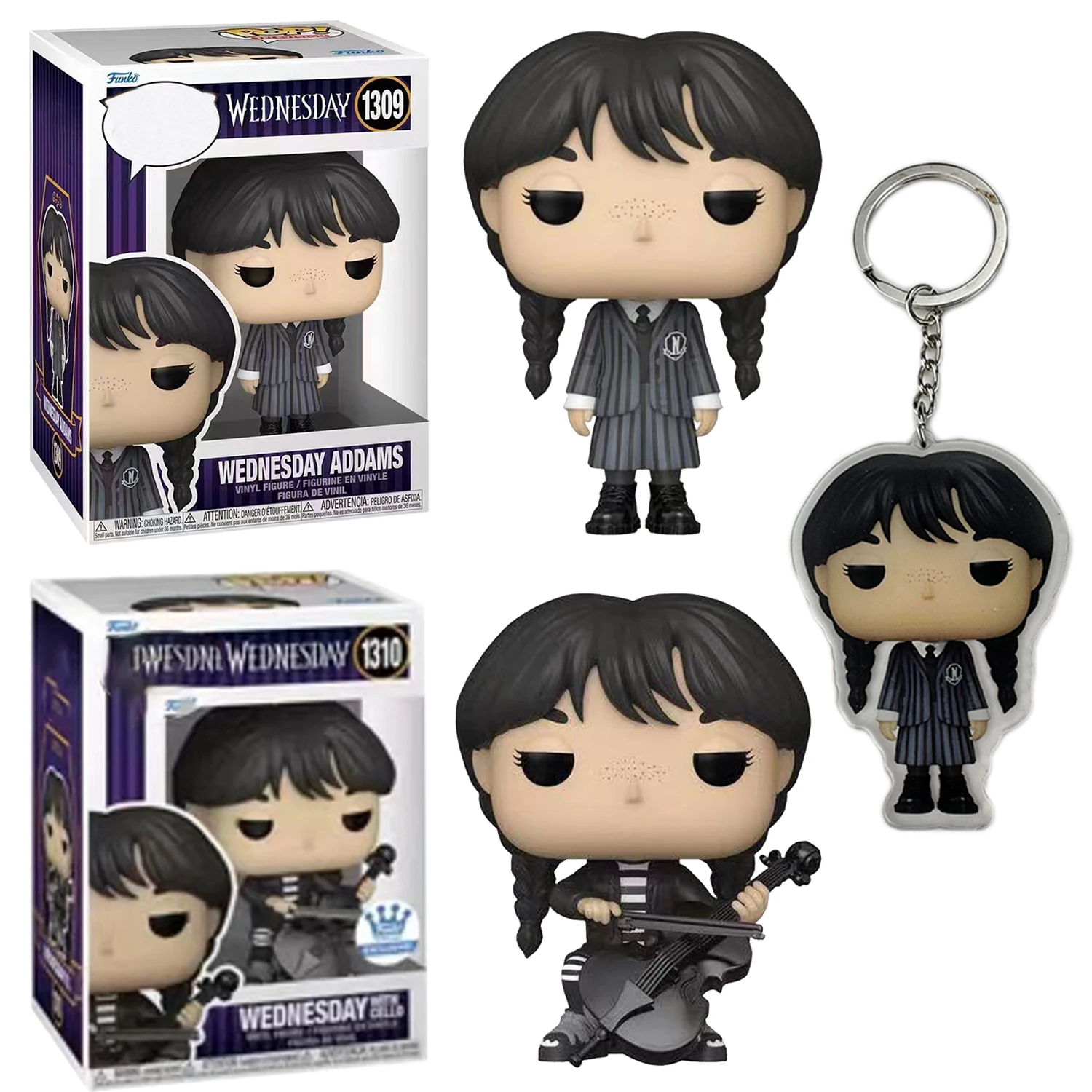 New Wednesday Addams Figure Model Toy Cute Keychain Charm Pendant Anime Figures Ornaments Hot TV Girl Cartoon Doll Birthday Gift
New Wednesday Addams Figure Model Toy Cute Keychain Charm Pendant Anime Figures Ornaments Hot TV Girl Cartoon Doll Birthday Gift