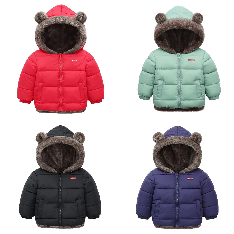 Kids Cotton Clothing Thickened Down Girls Jacket Baby Winter Warm Coat Kids Zipper Hooded Costume Boys Outwear JYF
Kids Cotton Clothing Thickened Down Girls Jacket Baby Winter Warm Coat Kids Zipper Hooded Costume Boys Outwear JYF
