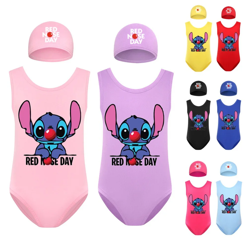 Disney New Summer Stitch Swimsuits for Girls One-Piece Bathing Suits Printed Beach Wear Lovely Children Girls Swimsuits
Disney New Summer Stitch Swimsuits for Girls One-Piece Bathing Suits Printed Beach Wear Lovely Children Girls Swimsuits