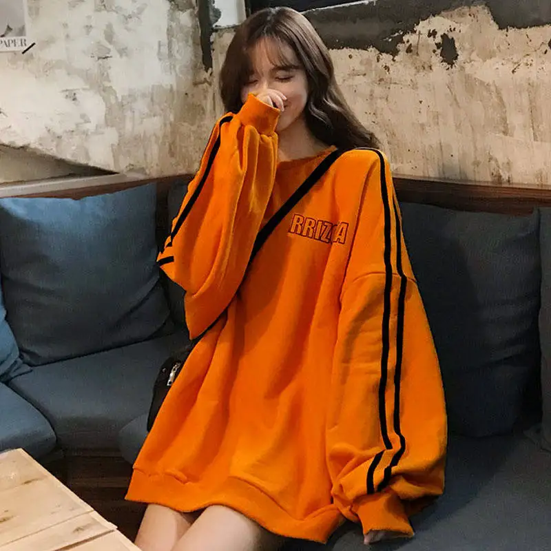 Sweater women retro fashion Harajuku youth street all-match autumn basic loose large size long-sleeved ladies temperament new
Sweater women retro fashion Harajuku youth street all-match autumn basic loose large size long-sleeved ladies temperament new