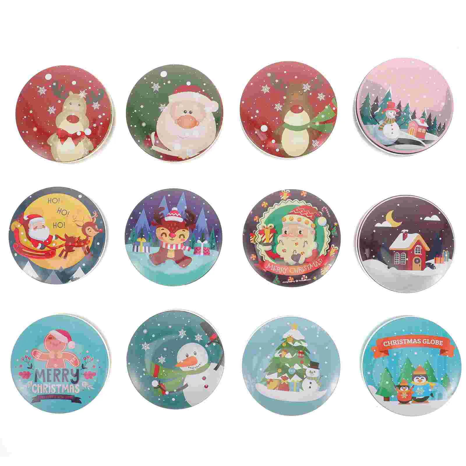 12 Pcs DIY Container Christmas Holder Tinplate Jar Storage Theme Containers Crackers Scented scented candles
12 Pcs DIY Container Christmas Holder Tinplate Jar Storage Theme Containers Crackers Scented scented candles