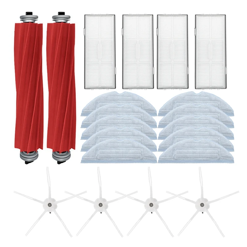 20Pcs Hepa Filter Mopping Cloths Side Brush For Xiaomi Roborock T7S T7 Plus T7S Plus S7 Mopping Cloth Spare Parts Vacuum
20Pcs Hepa Filter Mopping Cloths Side Brush For Xiaomi Roborock T7S T7 Plus T7S Plus S7 Mopping Cloth Spare Parts Vacuum
