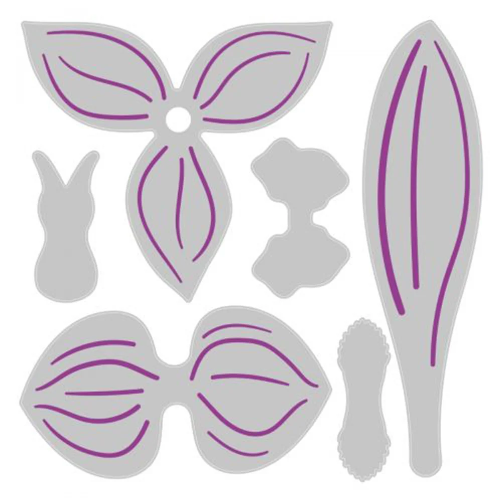 6PK - Orchid,metal Cutting Dies Scrapbooking Diy Decoration Craft Embossing 2022 Easter
6PK - Orchid,metal Cutting Dies Scrapbooking Diy Decoration Craft Embossing 2022 Easter