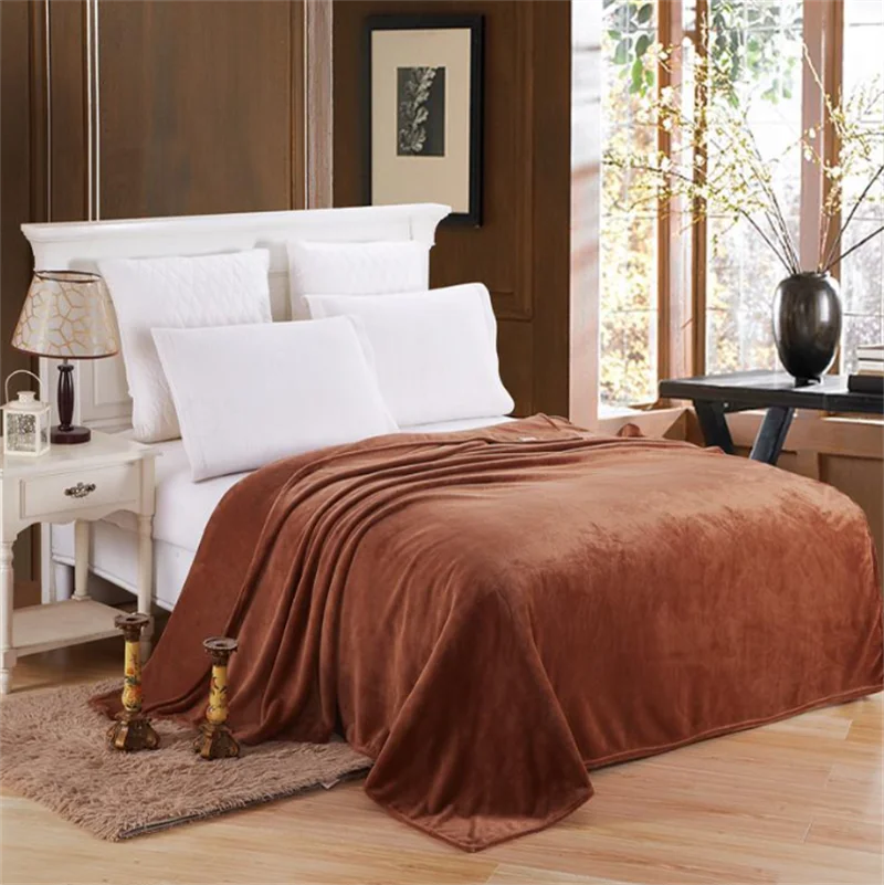 Warm-keeping Plain Color Coral Velvet Blanket Leisure Solid Color Student Dormitory Office Nap Fall Winter Blanket
Warm-keeping Plain Color Coral Velvet Blanket Leisure Solid Color Student Dormitory Office Nap Fall Winter Blanket