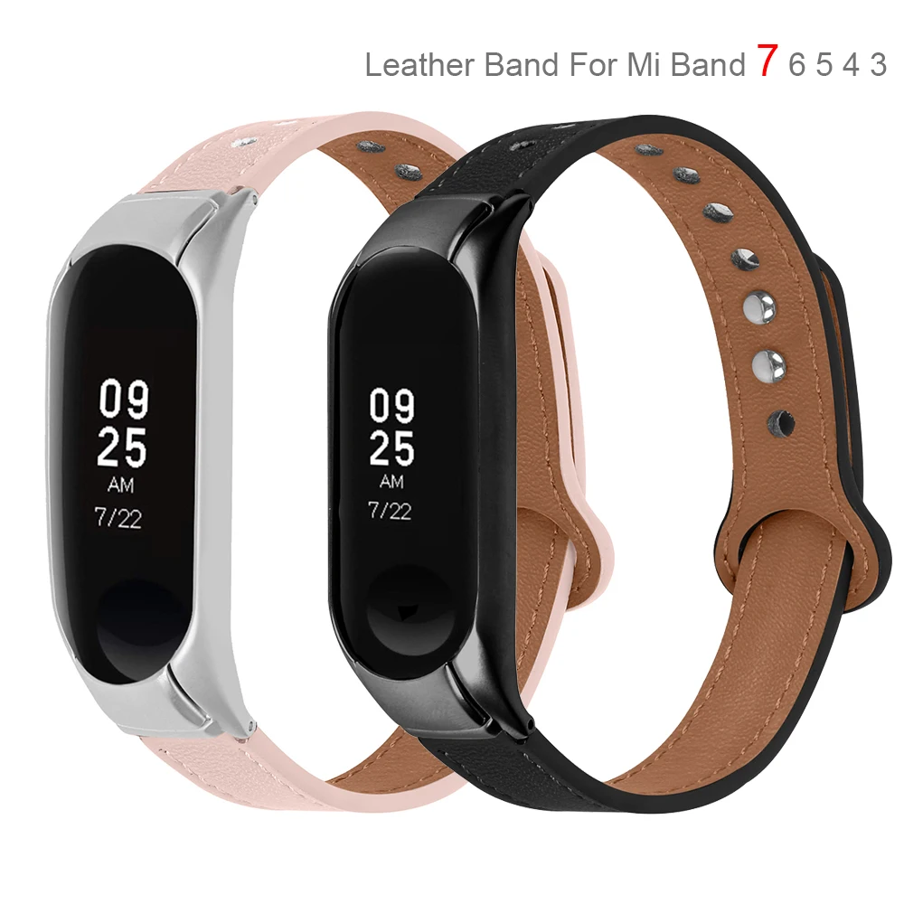 Кожаный ремешок для Xiaomi Mi Band 7 6 5, браслет для мужчин и женщин Mi Band 4 3
Кожаный ремешок для Xiaomi Mi Band 7 6 5, браслет для мужчин и женщин Mi Band 4 3
