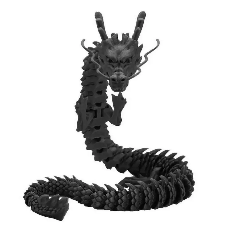 3D Printed Articulated Dragon Chinese Loong Flexible Realistic Made Ornament Toy Home Office Decoration
3D Printed Articulated Dragon Chinese Loong Flexible Realistic Made Ornament Toy Home Office Decoration
