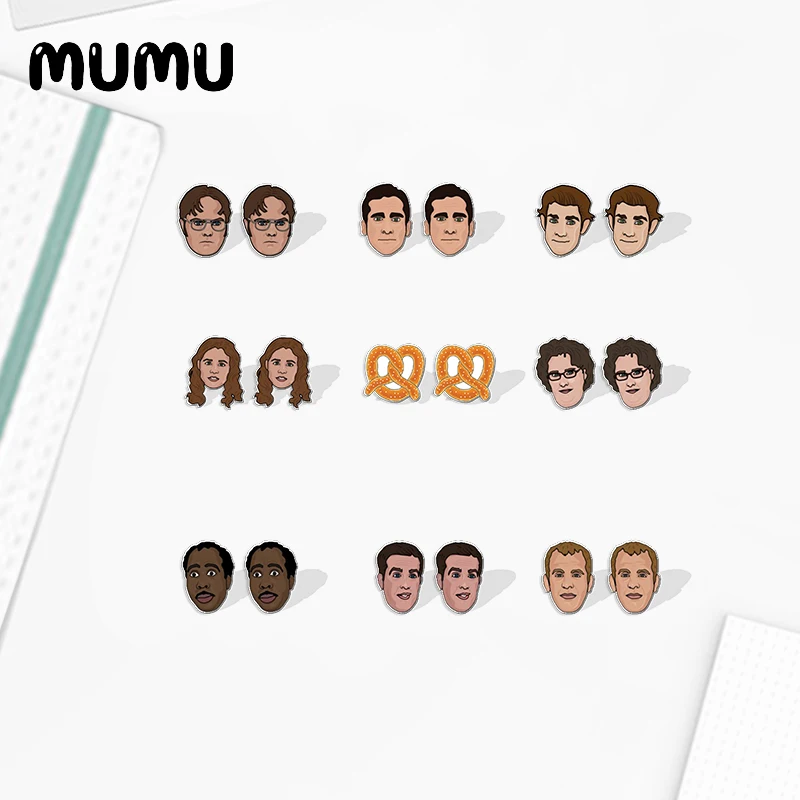 2023 New The Office TV Acrylic Stud Earring Funny Show Earrings Resin Epoxy Jewelry Gifts Friend
2023 New The Office TV Acrylic Stud Earring Funny Show Earrings Resin Epoxy Jewelry Gifts Friend