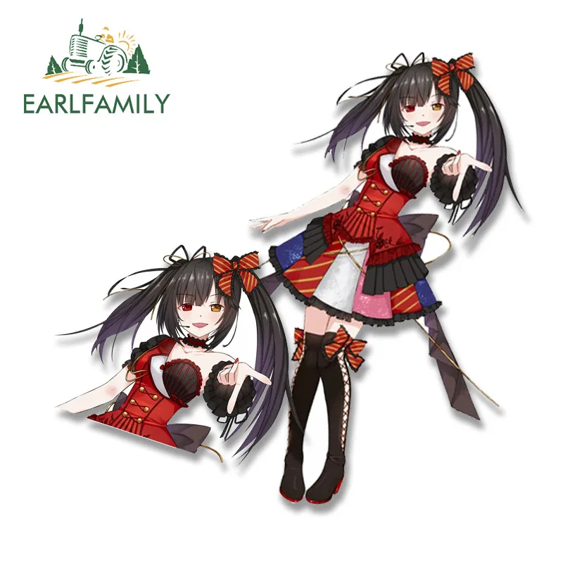 EARLFAMILY 13cm for Kurumi Tokisaki Date A Live Car Stickers Sunscreen Vinyl Decals Scratch-Proof Creative Windshield Decor
EARLFAMILY 13cm for Kurumi Tokisaki Date A Live Car Stickers Sunscreen Vinyl Decals Scratch-Proof Creative Windshield Decor