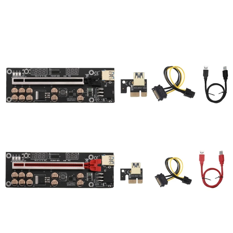 Плата расширения PCI-E, 1x до 16x, адаптер, карта PCI-E, графическая карта Riser, 6-контактный разъем питания, Прямая поставка
Плата расширения PCI-E, 1x до 16x, адаптер, карта PCI-E, графическая карта Riser, 6-контактный разъем питания, Прямая поставка