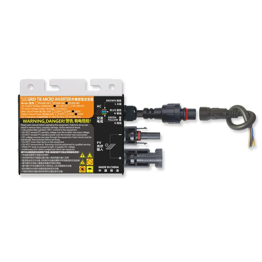 DC 10.8-50V To Output 110-240V MPPT Solar PV Grid Tie Inverter Power 120W/150W/180W/260W/300W/350W/500W/600W/700W
DC 10.8-50V To Output 110-240V MPPT Solar PV Grid Tie Inverter Power 120W/150W/180W/260W/300W/350W/500W/600W/700W