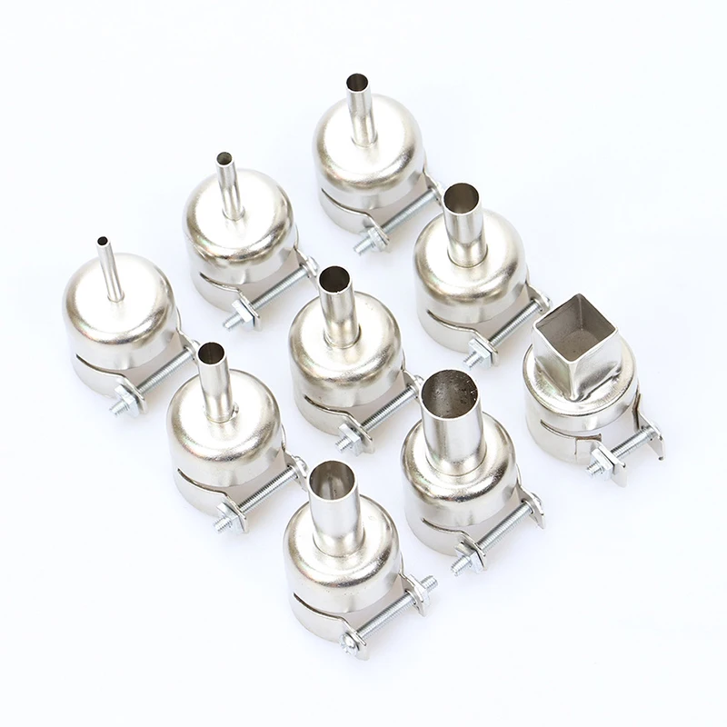 High Quality Silver Stainless Steel 1PC Hot Air Nozzle Welding Nozzle Soldering Station 3-12mm Durable
High Quality Silver Stainless Steel 1PC Hot Air Nozzle Welding Nozzle Soldering Station 3-12mm Durable