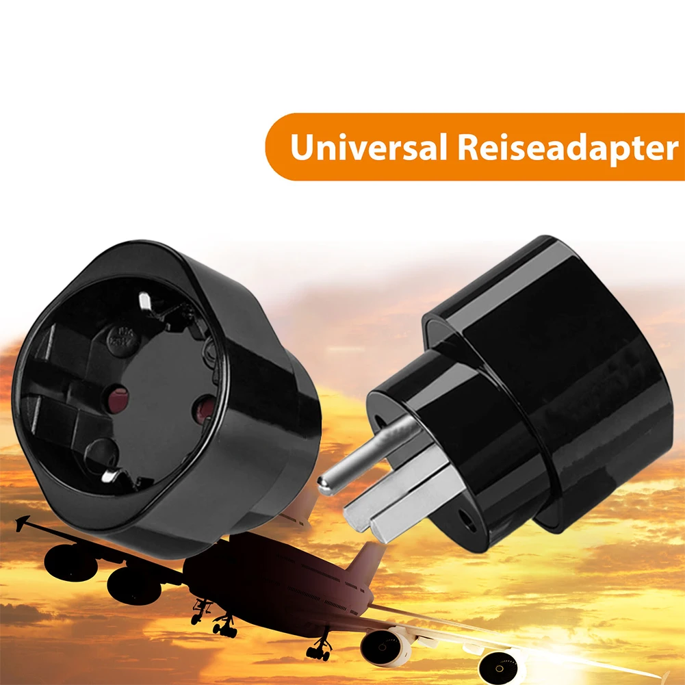 Socket Travel Adapter 110V-250V 2pcs High-precision Insulation Protection Travel Adapter Power Converter Plugs
Socket Travel Adapter 110V-250V 2pcs High-precision Insulation Protection Travel Adapter Power Converter Plugs
