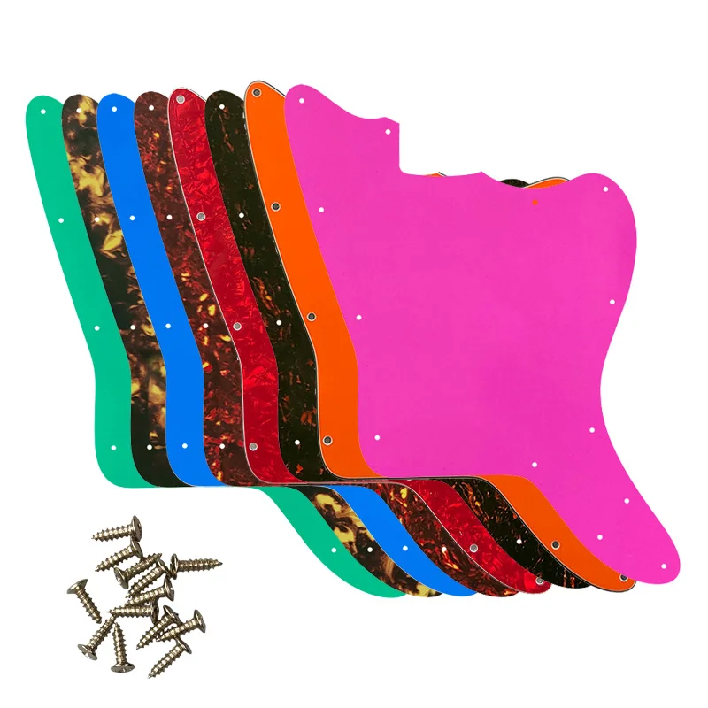 5pcs Custom Guitar Parts - For US Jazzmaster Style Blank With Fixed Screw Holes Guitar Pickguard Replacement Flame Pattern
5pcs Custom Guitar Parts - For US Jazzmaster Style Blank With Fixed Screw Holes Guitar Pickguard Replacement Flame Pattern