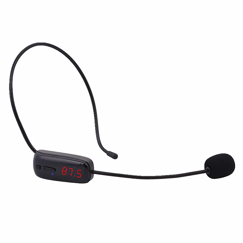 Wireless Microphone Condenser Headset Megaphone Radio Mic for Loudspeaker Teaching Meeting Guide FM 87-108MHz Microfone
Wireless Microphone Condenser Headset Megaphone Radio Mic for Loudspeaker Teaching Meeting Guide FM 87-108MHz Microfone