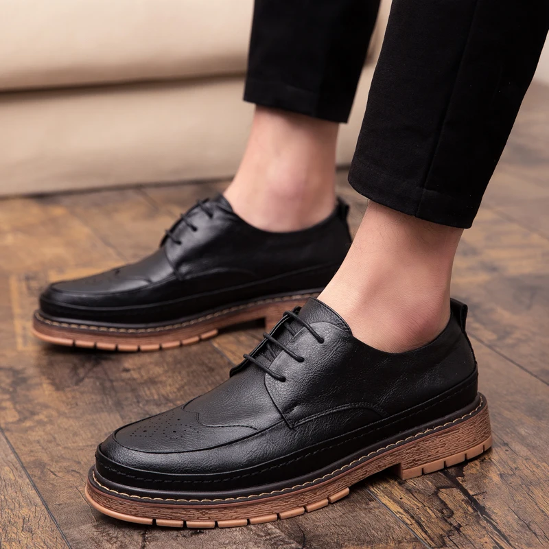 Hard-Wearing business Gentleman's shoes men comfortable Stylish oxfords leather shoes men flats zapatos hombre S12110-S12126 C1
Hard-Wearing business Gentleman's shoes men comfortable Stylish oxfords leather shoes men flats zapatos hombre S12110-S12126 C1
