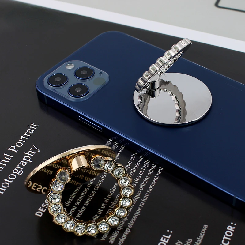 Rotatable Finger Ring Mobile Phone Holder Rhinestone Stand Grip for Universal Car Magnetic Mount Phone Back Sticker Pad Bracket
Rotatable Finger Ring Mobile Phone Holder Rhinestone Stand Grip for Universal Car Magnetic Mount Phone Back Sticker Pad Bracket