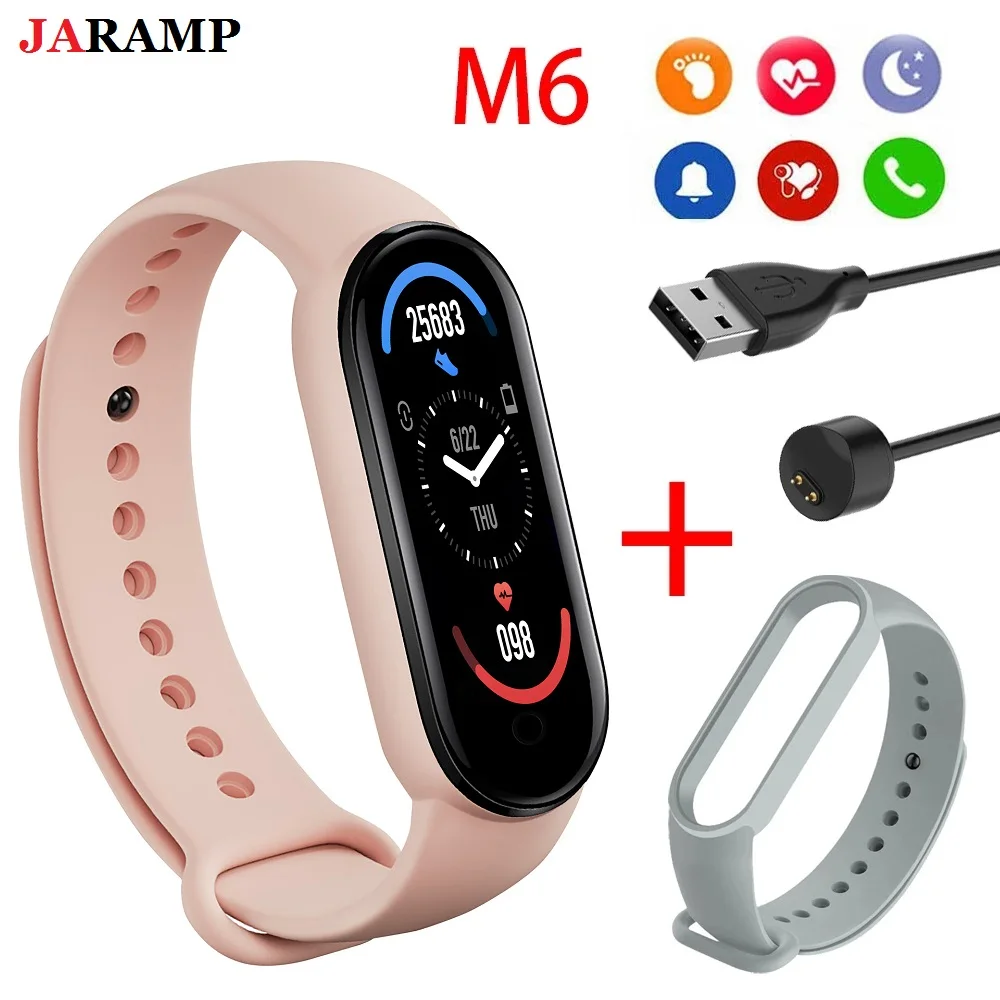 M6 Smart Watch For Men Fitness Tracker Watches M6 Smart Band Heart Rate Health Monitor Fitness Bracelet For Mobile Phone
M6 Smart Watch For Men Fitness Tracker Watches M6 Smart Band Heart Rate Health Monitor Fitness Bracelet For Mobile Phone