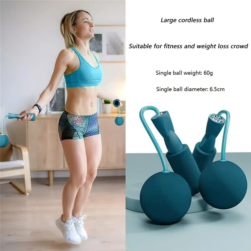 Rope With Balls Exercise Rope Training Rapid Bodybuilding Home Speed Jump Equipment Skipping Sports Gym Heavy Cordless Fitness
Rope With Balls Exercise Rope Training Rapid Bodybuilding Home Speed Jump Equipment Skipping Sports Gym Heavy Cordless Fitness